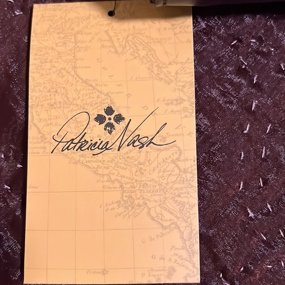 Patricia Nash Turquoise Tooled Tote Large leather - Picture 2 of 12